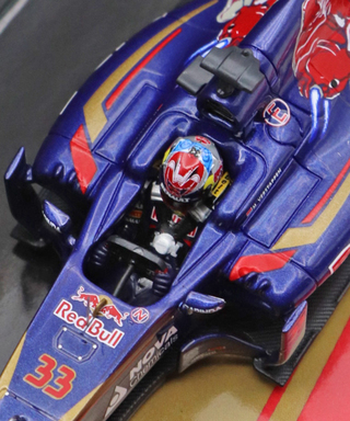 CKモデルカーズ 別注 ミニチャンプス 1/43スケール スクーデリア トロロッソ ルノー STR10 マックス・フェルスタッペン 2015 オーストラリアGP F1初レース