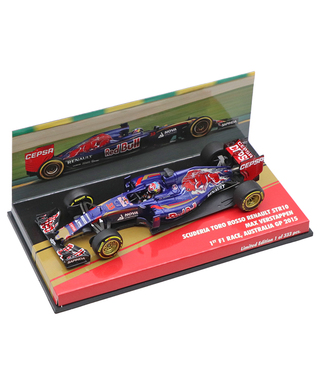 CKモデルカーズ 別注 ミニチャンプス 1/43スケール スクーデリア トロロッソ ルノー STR10 マックス・フェルスタッペン 2015 オーストラリアGP F1初レース