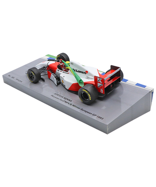 CKモデルカーズ 別注 ミニチャンプス 1/18スケール マクラーレン フォード MP4/8 アイルトン・セナ 1993年 ヨーロッパGP 優勝