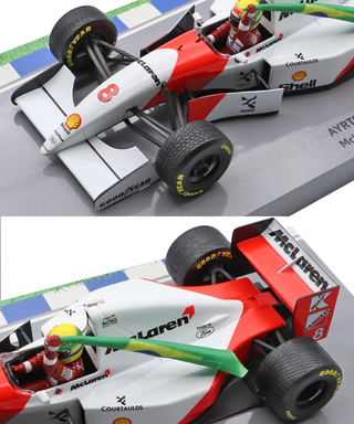 CKモデルカーズ 別注 ミニチャンプス 1/18スケール マクラーレン フォード MP4/8 アイルトン・セナ 1993年 ヨーロッパGP 優勝