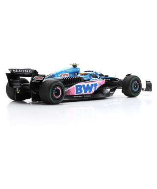 スパーク 1/18スケール BWT アルピーヌ F1 チーム A523 ピエール・ガスリー 2023年 モナコGP 7位入賞/23f1m