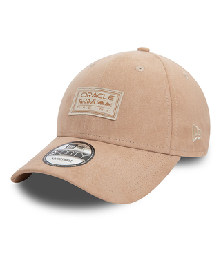 【30%オフセール】オラクル レッドブル レーシング NewEra 9FORTY スウェード キャップ ベージュ/FN-W/ARB/