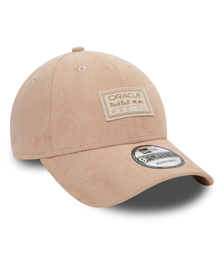 【30%オフセール】オラクル レッドブル レーシング NewEra 9FORTY スウェード キャップ ベージュ/FN-W/ARB/