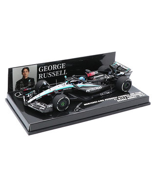 ミニチャンプス 1/43スケール メルセデス AMG ペトロナス F1 W15 E パフォーマンス ジョージ・ラッセル 2024年