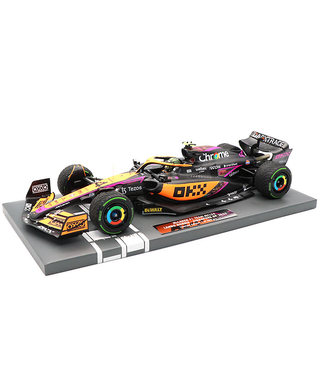 ミニチャンプス 1/18スケール マクラーレン F1 チーム MCL36 ランド・ノリス 2022年 シンガポールGP