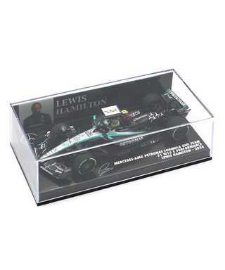 ミニチャンプス 1/43スケール メルセデス AMG ペトロナス F1 W15 E パフォーマンス ルイス・ハミルトン 2024年