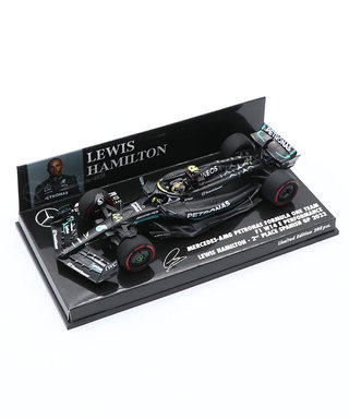 ミニチャンプス 1/43スケール メルセデス AMG ペトロナス F1 W14 E パフォーマンス ルイス・ハミルトン 2023年 スペインGP 2位入賞 /23f1m