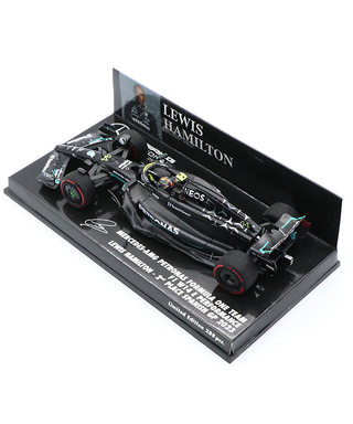 ミニチャンプス 1/43スケール メルセデス AMG ペトロナス F1 W14 E パフォーマンス ルイス・ハミルトン 2023年 スペインGP 2位入賞 /23f1m