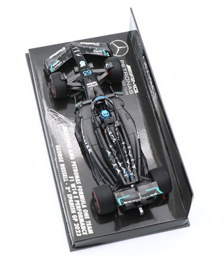 ミニチャンプス 1/43スケール メルセデス AMG ペトロナス F1 W14 E パフォーマンス ジョージ・ラッセル 2023年 スペインGP 3位入賞 /23f1m