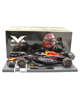 フェルスタッペン別注 ミニチャンプス 1/18スケール オラクル レッドブル レーシング ホンダ RB19 マックス・フェルスタッペン 2023年 イタリアGP 優勝 /ARB/23f1m