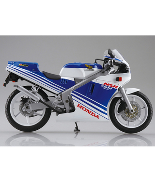 青島 1/12スケール ホンダ NSR250R 1988年 テラブルー/ロスホワイト