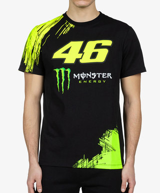 【30%オフセール】バレンティーノ・ロッシ VR46 モンスターエナジー Tシャツ /FN-W