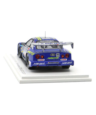 スパーク 1/43スケール ザナヴィ ヒロト 日産 スカイライン GT-R (R34) NO.22 ミハエル・クルム / 田中哲也 2001年 JGTC GT500