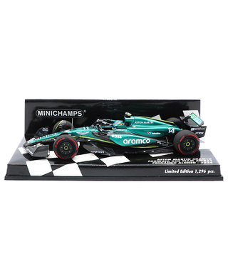 ミニチャンプス 1/43スケール アストンマーチン アラムコ F1 チーム AMR24 フェルナンド・アロンソ 2024年 /24f1m