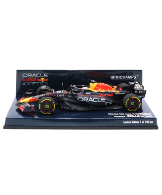 ミニチャンプス 1/43スケール オラクル レッドブル レーシング ホンダ RB19 マックス・フェルスタッペン 2023年 日本GP 優勝 /ARB/23f1m