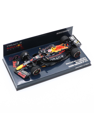 ミニチャンプス 1/43スケール オラクル レッドブル レーシング ホンダ RB19 マックス・フェルスタッペン 2023年 ハンガリーGP 優勝 /ARB/23f1m