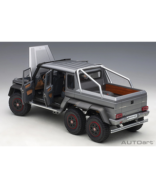 【30%オフセール】オートアート 1/18スケール メルセデス・ベンツ G63 AMG 6X6 （マット・メタリック・グレー）/msl