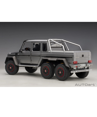 【30%オフセール】オートアート 1/18スケール メルセデス・ベンツ G63 AMG 6X6 （マット・メタリック・グレー）/msl