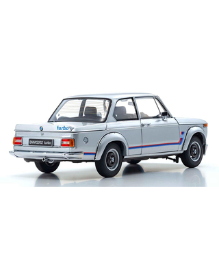 【30%オフセール】京商 1/18スケール BMW 2002 ターボ シルバー /msl