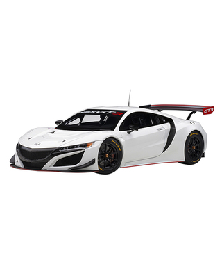 【30%オフセール】オートアート 1/18スケール ホンダ NSX GT3 2018 （ホワイト）/msl