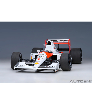 【30%オフセール】オートアート 1/18スケール マクラーレン ホンダ MP4/6 ゲルハルト・ベルガー 1991年 日本GP マクラーレンロゴ入り /msl