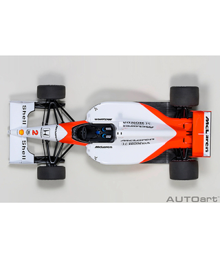 【30%オフセール】オートアート 1/18スケール マクラーレン ホンダ MP4/6 ゲルハルト・ベルガー 1991年 日本GP マクラーレンロゴ入り /msl