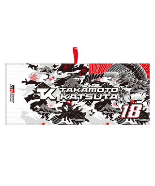 【11月中旬入荷予約受付中】勝田貴元 TK フェイスタオル 2024 /TGR_WRC