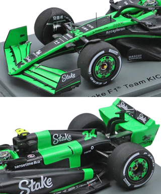 スパーク 1/43スケール ステーク F1 チーム KICK ザウバー C44 周 冠宇(ジョウ・グアンユー) 2024年 バーレーンGP /24f1m