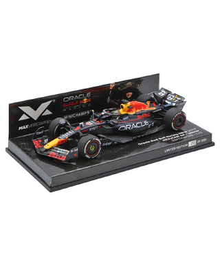 フェルスタッペン別注 ミニチャンプス 1/43スケール オラクル レッドブル レーシング ホンダ RB19 マックス・フェルスタッペン 2023年 メキシコGP 優勝 /ARB/23f1m