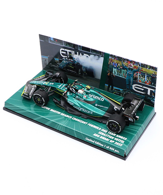 CKモデルカーズ 別注 ミニチャンプス 1/43スケール アストンマーチン アラムコ コグニザント F1チーム AMR22 セバスチャン・ベッテル 2022年 アブダビGP F1ラストレース