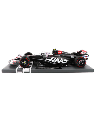 ミニチャンプス 1/18スケール マネーグラム ハース F1 チーム VF-24 ニコ・ヒュルケンベルグ 2024年 /24f1m