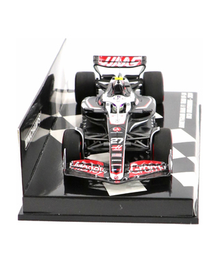 ミニチャンプス 1/43スケール マネーグラム ハース F1 チーム VF-24 ニコ・ヒュルケンベルグ 2024年 /24f1m