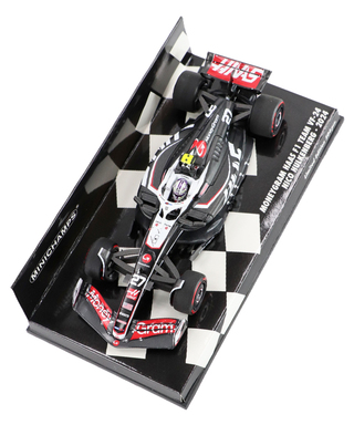 ミニチャンプス 1/43スケール マネーグラム ハース F1 チーム VF-24 ニコ・ヒュルケンベルグ 2024年 /24f1m