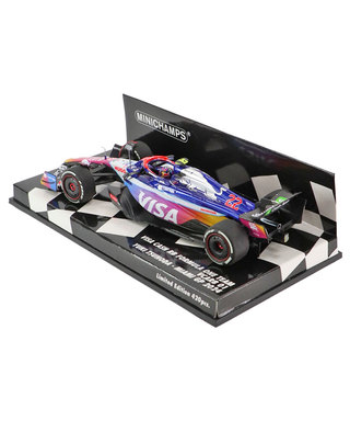 ミニチャンプス 1/43スケール VISA CASH APP RB F1 ホンダ VCARB 01 角田裕毅 2024年 マイアミGP /24f1m