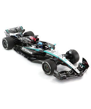 ミニチャンプス 1/18スケール メルセデス AMG ペトロナス F1 W15 E パフォーマンス ジョージ・ラッセル 2024年 /24f1m