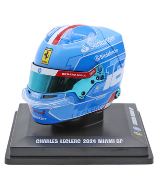 ルックスマート 1/5スケール シャルル・ルクレール フェラーリ 2024年 マイアミGP ヘルメット