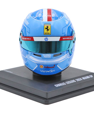 ルックスマート 1/5スケール シャルル・ルクレール フェラーリ 2024年 マイアミGP ヘルメット
