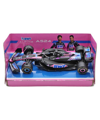 ブラゴ 1/43スケール BWT アルピーヌ F1 チーム  A524 エステバン・オコン 2024年 /24f1m
