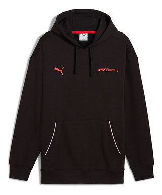 PUMA FORMULA1 エッセンシャル グラフィック フーディー ブラック 2025