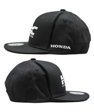 HRC Honda RACING フラットキャップ ブラック 2025