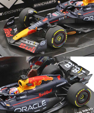 フェルスタッペン別注 ミニチャンプス 1/43スケール オラクル レッドブル レーシング ホンダ RB20 マックス・フェルスタッペン 2024年 カナダGP 優勝 /ARB/24f1m