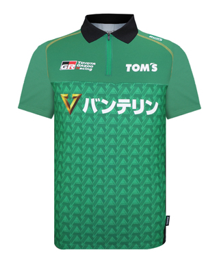 バンテリン チーム トムス SF ジップ ポロシャツ 2025