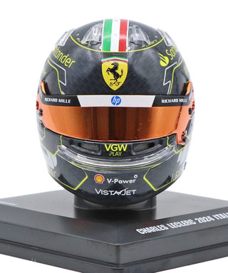 ルックスマート 1/5スケール シャルル・ルクレール フェラーリ 2024年 イタリアGP ヘルメット/msl