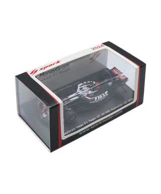 スパーク 1/64スケール マネーグラム ハース F1チーム VF-24 ケビン・マグヌッセン 2024年 /spk
