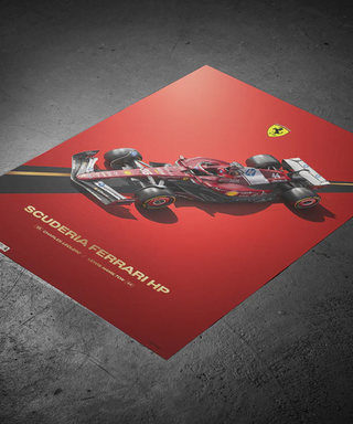 フェラーリ SF-25 – スクーデリア フェラーリ HP F1™ Team ポスター