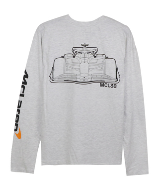 マクラーレン F1 チーム マシン ロングスリーブ Tシャツ 