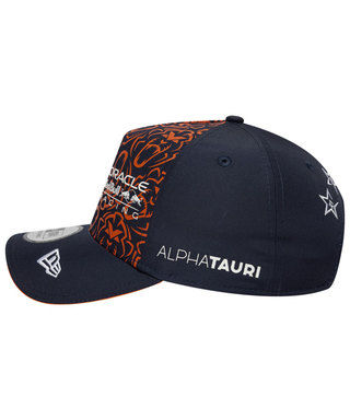 オラクル レッドブル レーシング  NewEra 9FORTY マックス・フェルスタッペン オレンジライオン ドライバーキャップ 