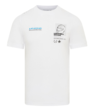 ウィリアムズ レーシング チーム HISTORY MADE Tシャツ ホワイト 
