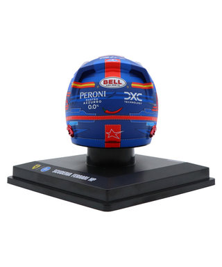 ルックスマート 1/5スケール カルロス・サインツ フェラーリ 2024年 マイアミGP ヘルメット