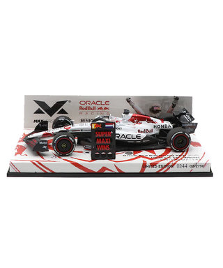 【購入数制限有/おひとり様1個まで】フェルスタッペン別注 ミニチャンプス 1/43スケール オラクル レッドブル レーシング ホンダ RB21 マックス・フェルスタッペン 2025年 日本GP 優勝 ピットボード付属 /ARB